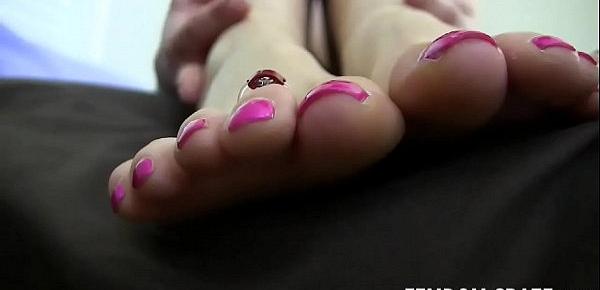 You will worship my feet like you mean it